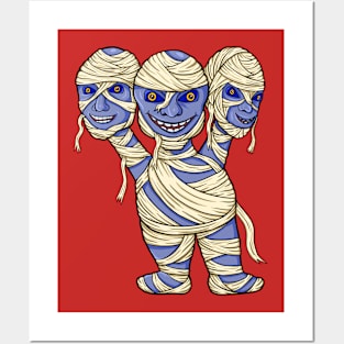 Funny mummy Posters and Art